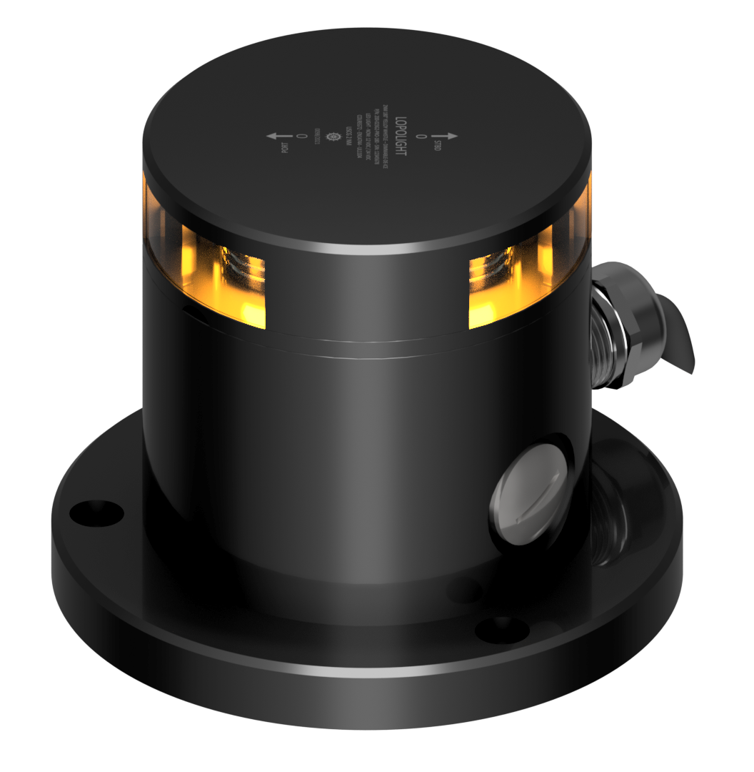 2nm 180° yellow Whistle, black anodized 2nm 180° yellow Whistle, black anodized